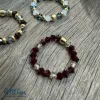 The Crystal Ring features impressive sharp lines and an exquisite handmade beaded design, making it a unique accessory and an impressive birthday gift for her or a memorable souvenir