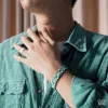 The Classic Green Handmade Bracelet captures nature’s hue in every movement, making it a timeless unisex accessory and a perfect birthday gift for her.