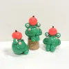 The Handmade Clay Orange-Hat Frog Figurine is a unique and humorous idea, crafted as an adorable decorative accessory and a cute clay toy, making it a charming and one-of-a-kind gift for her.