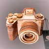 Mô hình camera Sony Alpha 1 gỗ tỉ lệ thật món quà từ ký ức nghệ thuật, mô hình máy ảnh gỗ trang trí nhà cửa quà cho nhiếp ảnh lưu niệm độc đáo