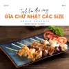 Đĩa Chữ Nhật Men Xanh Hỏa Biến – cảm nhận sự thanh lịch qua từng đường nét, một tuyệt tác khay gốm Bát Tràng, lý tưởng cho nhà hàng sang trọng và là món quà tân gia độc đáo.