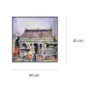 Tranh Sơn Mài Việt Nam 30x30cm  là lựa chọn hoàn hảo cho tranh trang trí nghệ thuật, thể hiện vẻ đẹp sâu lắng của tranh chủ đề Việt Nam, đồng thời là quà lưu niệm Việt Nam ý nghĩa hay quà tân gia sang trọng.