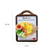 The Vietnamese Food Tray Fridge Magnet from the Little Vietnam Collection is a charming decorative souvenir, perfect as a Vietnamese specialty refrigerator magnet and a unique keepsake