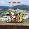 The Vietnamese Bike Vendor Magnet from the Little Vietnam Collection is a creative refrigerator magnet - an exquisite handmade gift and an impressive Vietnamese souvenir for any travel enthusiast.