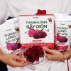 Crunchy vacuum-dried dragon fruit, a Vietnamese specialty, offers an original distinctive flavor in a sugar-free dried fruit—a healthy snack and a delightful snack gift for any occasion!