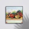 Tranh Sơn Mài Việt Nam 30x30cm  là lựa chọn hoàn hảo cho tranh trang trí nghệ thuật, thể hiện vẻ đẹp sâu lắng của tranh chủ đề Việt Nam, đồng thời là quà lưu niệm Việt Nam ý nghĩa hay quà tân gia sang trọng.