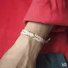 This Vintage Dusty Rose Handmade Bracelet is a subtle yet noticeable charm, making it a lovely handmade accessory and an adorable birthday gift or a unique present for your lover.