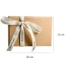 The Scented Candle Gift Box With Ribbon is a romantic birthday gift designed to captivate all senses, featuring a luxurious blend of natural essential oils and wax—the perfect gift for her.