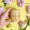 The Bamboo Scented Candle Gift Set captures the Asian essence in every fragrance, featuring a bamboo jar scented candle made from soy wax and infused with natural essential oils - a unique birthday gift for a touch of warmth and serenity.