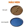 Đĩa Tròn Phẳng Gốm Bát Tràng Hỏa Biến giúp nâng tầm bữa ăn mỗi ngày, từ bữa cơm gia đình đến đĩa tròn đựng bít tết chuẩn vị nhà hàng, trở thành dụng cụ sang trọng cho không gian ẩm thực hay quà lưu niệm đầy ý nghĩa.