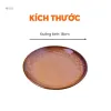 Đĩa Tròn Men Nâu Tuyết Hỏa Biến không chỉ là đĩa gốm Bát Tràng cao cấp, mà còn mang đến trải nghiệm bữa ăn thanh lịch, thu hút với gốm hỏa biến độc đáo, phù hợp để trang trí nhà cửa hoặc làm quà lưu niệm tinh tế.