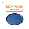 Đĩa Tròn Phẳng Gốm Bát Tràng Hỏa Biến giúp nâng tầm bữa ăn mỗi ngày, từ bữa cơm gia đình đến đĩa tròn đựng bít tết chuẩn vị nhà hàng, trở thành dụng cụ sang trọng cho không gian ẩm thực hay quà lưu niệm đầy ý nghĩa.