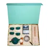 "Truong An" Gift Box – a luxurious gift set for your boss, featuring premium agarwood and a tea ceremony gift set designed to inspire relaxation with fine tea and soothing aroma, making it the perfect premium gift