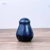 The Fire-Glazed Ceramic Spice Jar brings elegance from kitchen to dining table, crafted from premium Bat Trang ceramic, making it a perfect addition to luxury restaurant accessories and authentic Vietnamese kitchenware.