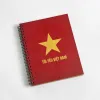 Sổ Tay Quốc Kỳ Việt Nam, tức Sổ tay lò xo cờ đỏ sao vàng chào mừng lễ 30/4, khơi dậy hào khí ngày thống nhất, là món quà lưu niệm Việt Nam ý nghĩa và đầy tự hào.