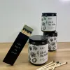 Delight someone special with the "Lily Of The Valley" Scented Candle & Stickers Gift Set – a birthday gift box featuring a premium natural scented candle with a fresh floral aroma, perfect for anyone who loves a natural scented candle experience
