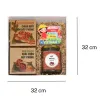 Hộp Quà "Flavors Box" - bản sắc gửi trao qua từng tặng phẩm, kết hợp set quà nam châm cùng hạt macca & đặc sản trái cây, lý tưởng làm quà Việt Nam cho người nước ngoài