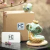 Tượng rắn hoa dây gốm sứ – tượng rắn sành đáng yêu mang nét uyển chuyển nghệ thuật, đồ gốm trang trí nhà cửa, quà tân gia và quà lưu niệm Việt Nam độc đáo