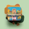 Đế lót ly gỗ in hình du lịch Việt Nam giúp nét đẹp bản địa tỏa sáng mọi nơi thông qua thiết kế độc quyền tinh tế, là phụ kiện thủ công mang đậm giá trị và quà lưu niệm Việt Nam nhỏ gọn đầy ý nghĩa.