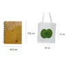 Hộp quà "Ngữ Yên" – set quà từ sen gồm sổ tay và túi tote, ghi dấu ấn từ sản vật quê hương, quà lưu niệm Việt Nam thủ công tinh tế, món quà ý nghĩa cho người nước ngoài.