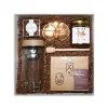 Enjoy Simplicity gift box evokes emotion through natural charm, featuring premium tea set with fine chocolate and pure honey, presented in warm brown tones as meaningful birthday or elegant corporate luxury gift.Enjoy Simplicity gift box evokes emotion through natural charm, featuring premium tea set with fine chocolate and pure honey, presented in warm brown tones as meaningful birthday or elegant corporate luxury gift.