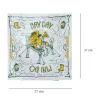 Here Today - Gone Tomorrow scarf serves as a statement piece for travel enthusiasts, featuring artistic designs printed on exclusive cotton fabric, doubling as both a practical travel accessory and authentic Vietnamese souvenir.