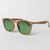 Brown frame sunglasses made from recycled plastic featuring an impressive elegant design, providing effective UV protection with premium quality, serving as both an eco-friendly recycled accessory and unique thoughtful birthday gift.