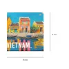 Đế lót ly gỗ in hình du lịch Việt Nam giúp nét đẹp bản địa tỏa sáng mọi nơi thông qua thiết kế độc quyền tinh tế, là phụ kiện thủ công mang đậm giá trị và quà lưu niệm Việt Nam nhỏ gọn đầy ý nghĩa.