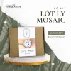 Q-Eco DIY mosaic coaster set provides home craft art experience for making unique coasters at home, combining creative DIY toy elements with eco-friendly materials as distinctive handcrafted gift.