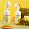 Sữa rửa mặt sầu riêng 100ml với công thức hiệu quả bất ngờ, có khả năng ngăn mụn đáng kể từ thành phần tự nhiên an toàn, giúp chăm sóc da khỏe mạnh toàn diện, là sản phẩm mỹ phẩm thiên nhiên lành tính cho mọi loại da