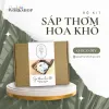 Q-Eco DIY dried flower scented wax kit brings joy through authentic handcraft experience, allowing you to make scented wax at home using natural ingredients, creating meaningful birthday gift and creative handmade present