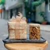 Sliced turmeric bamboo gift box 300gr features authentic original flavor from highlands with pure Vietnamese golden turmeric, making a perfect health gift and Vietnamese specialty
