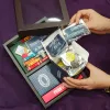 "Enlightenment" personalized gift box creates creative tribute to honor educators with desk calendar featuring 3D pages and premium sweets confectionery gift set as meaningful gift for teachers.