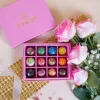 12-piece bonbon chocolate box with unique Vietnamese recipe, specialty chocolate featuring natural ingredients and special flavors as gifts for foreigners
