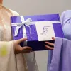 Personalized "Chus Happiness" gift box weaving personal essence into every item with personalized bag and shirt set including accessories, creating a meaningful personalized gift and birthday gift.