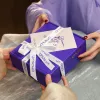 Set hộp và phụ kiện gói quà CHUS Exclusive nâng cấp món quà của bạn, hộp quà độc quyền màu tím sáng tạo kèm thiệp cùng ruy băng và sticker hoàn hảoSet hộp và phụ kiện gói quà CHUS Exclusive nâng cấp món quà của bạn, hộp quà độc quyền màu tím sáng tạo kèm thiệp cùng ruy băng và sticker hoàn hảo