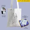 Personalized "Chus Happiness" gift box weaving personal essence into every item with personalized bag and shirt set including accessories, creating a meaningful personalized gift and birthday gift.