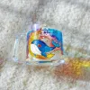 Ly thủy tinh vẽ tay hình cá voi vẽ chữ theo yêu cầu sắc màu mê hoặc, ly nghệ thuật cốc văn phòng quà tặng cá nhân hóa sinh nhật