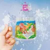 Ly thủy tinh vẽ tay Vũ Điệu Bạch Tuột Rực Rỡ vẽ tên theo yêu cầu, ly nghệ thuật văn phòng cốc thủ công quà tặng cá nhân hóa sinh nhật