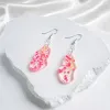 Resin Flower Rain earrings with real dried flowers colors perfectly preserved, handcrafted handmade jewelry as birthday gift for herResin Flower Rain earrings with real dried flowers colors perfectly preserved, handcrafted handmade jewelry as birthday gift for her