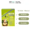 Hộp 5 gói snack lợi khuẩn kefir vị kale macca béo bùi thanh mát, ăn vặt lạ miệng dinh dưỡng quà tặng sức khỏe cho cả nhà