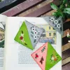 Bookmark vintage cá nhân hóa thêu tên theo yêu cầu, bookmark thêu tay vải nỉ kẹp đánh dấu trang sách phụ kiện thủ công quà lưu niệm đáng yêu