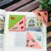 Bookmark vintage cá nhân hóa thêu tên theo yêu cầu, bookmark thêu tay vải nỉ kẹp đánh dấu trang sách phụ kiện thủ công quà lưu niệm đáng yêu