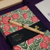 Personalized "Kind Words" gift box lets you write unique messages of love with exclusive gift set featuring limited edition notebook and engraved pen, creating a meaningful birthday gift and corporate gift