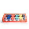 Neon coffee box 12 capsules ready with you every moment, cold water freeze-dried coffee diverse flavors colleague gift as Vietnamese souvenirs