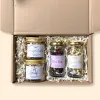 hộp quà snack and tea, bữa phụ ngon miệng, lựa chọn lành mạnh, đa dạng hương vị, màu sắc bắt mắt, quà tặng lý tưởng, quà tặng, the joy box, chus
