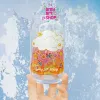 Ly thủy tinh vẽ tay Mưa Hoa thêm chữ theo yêu cầu, ly nghệ thuật lọ trang trí nhà cửa cốc văn phòng quà tặng cá nhân hóa sinh nhật độc đáo