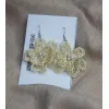 Bông tai Flora từ sợi dứa định nghĩa mới về trang sức thủ công, hoa tai thủ công từ thiên nhiên quà cho nữ lưu niệm Việt Nam