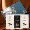 2 dark and 1 milk chocolate gift box perfect balance, pure chocolate combo Vung Tau chocolate specialty gift for lover healthy snack as Vietnamese gifts