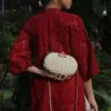 Túi mây đan tay Luna Woven từng đường cong tinh tế, túi xách mây đan tay dáng bầu dục túi đeo chéo đi biển phụ kiện thủ công quà cho nữ tinh tếTúi mây đan tay Luna Woven từng đường cong tinh tế, túi xách mây đan tay dáng bầu dục túi đeo chéo đi biển phụ kiện thủ công quà cho nữ tinh tế